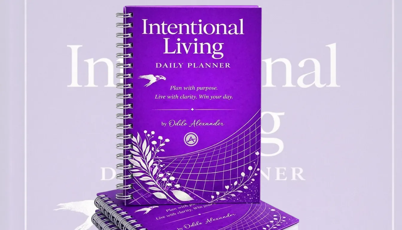 print-ready Intentional Living Daily Planner